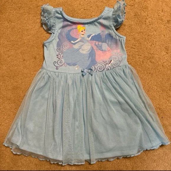 Disney | Dresses | Girls Disney Cinderella Dress 2t | Poshmark